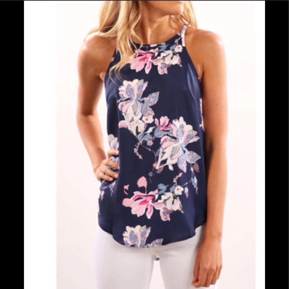 Floral Tank Top